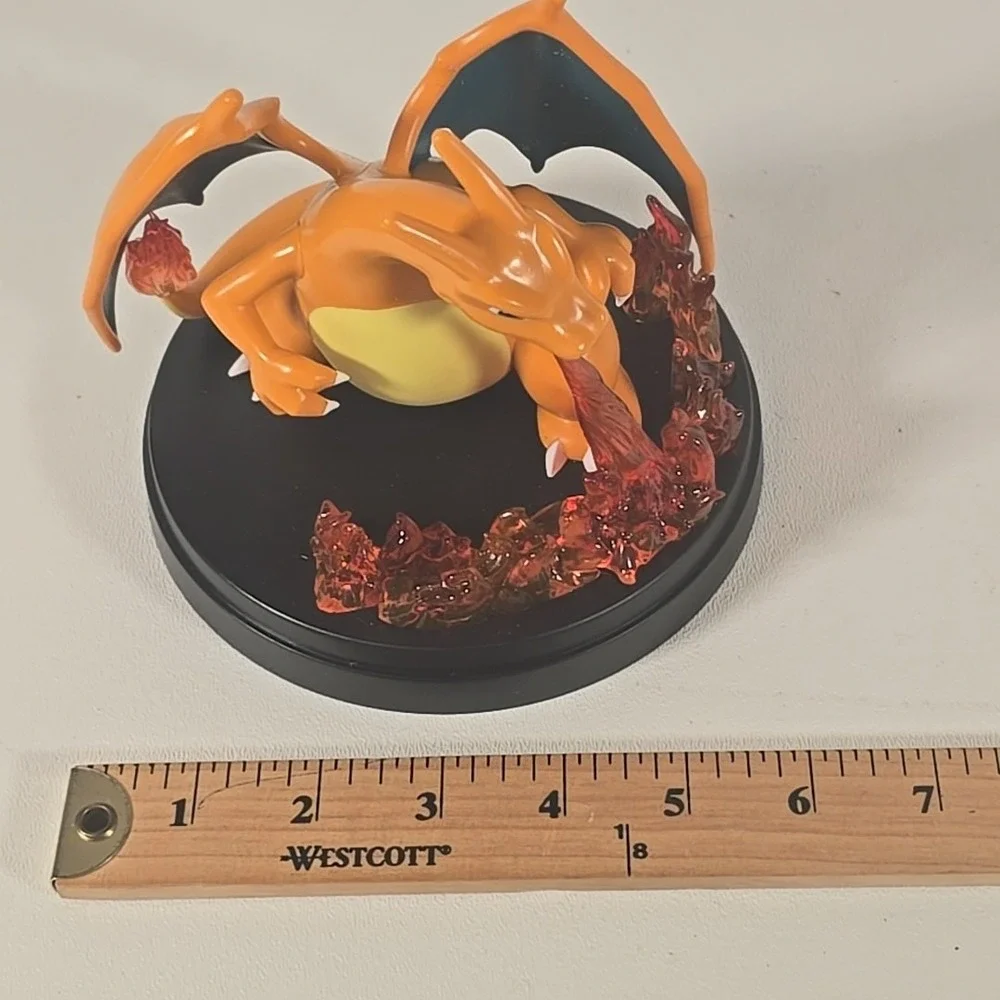CHARIZARD EX Fire Breathing‎ Card Display Figurine Statue from EX Super Premium
